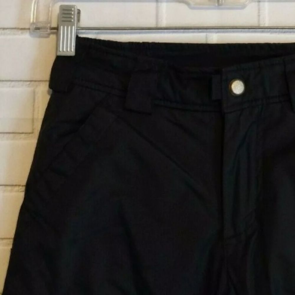 New White Sierra Youth Insulated Black Ski Snow Snowboard Winter Pants XS - Picture 4 of 9